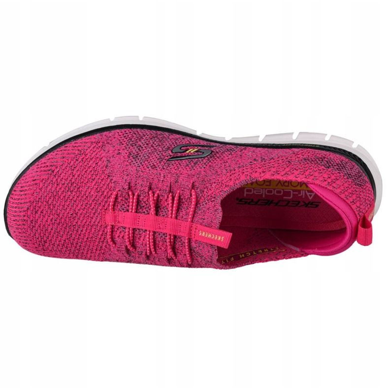 Buty Skechers Luminate-She's Magnificent W 104075-HPBK czarne różowe 2