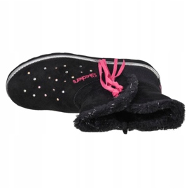 Buty Skechers Sparkle Spell Jr 10663L-BLK czarne 2