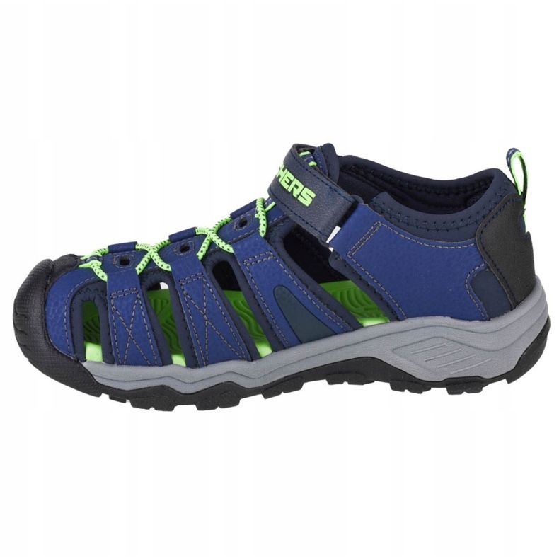 Sandały Skechers Solar Quest Jr 400060L-NVBK czarne granatowe 1