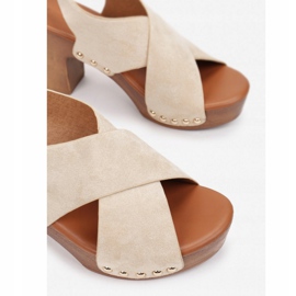 Vices YQ22-42-beige beżowy 1