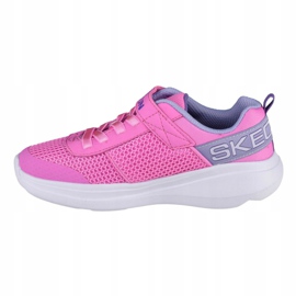Buty Skechers Go Run Fast-Viva Valor Jr 85401L-PKLV niebieskie różowe 1