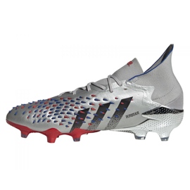 Buty piłkarskie adidas Predator Freak.1 Fg M FY1050 szare srebrny 1