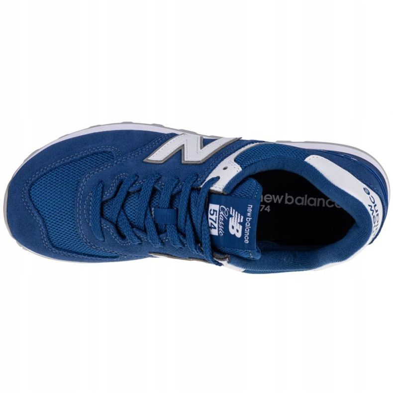 Buty New Balance M ML574ET2 białe niebieskie 2