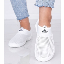 Białe sneakersy sportowe Milly 1