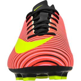 Buty piłkarskie Nike Mercurial Vapor Xi Fg Jr 831945-870 wielokolorowe czerwone 2