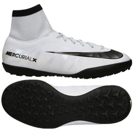 Buty piłkarskie Nike MercurialX Victory Vi czarny,biały białe 5
