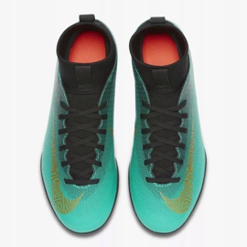 Buty halowe Nike Jr Mercurial Superflyx 6 Club CR7 Ic AJ3087-390 niebieskie niebieskie 1