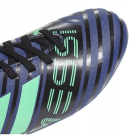 Buty piłkarskie adidas Nemeziz Messi Tango 17.4 Fg Jr CP9212 czarne wielokolorowe 2