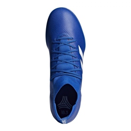 Buty piłkarskie adidas Nemeziz Tango 18.3 Tf M DB2210 niebieskie niebieskie 1