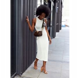 PS1 Wiązane Sandały Na Słupku Camel Catwalk brązowe 1