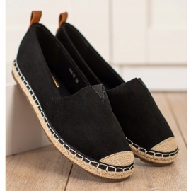 Queen Vivi Casualowe Espadryle czarne 2