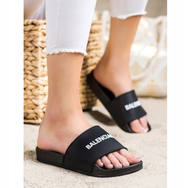 Seastar Klasyczne Czarne Klapki 1