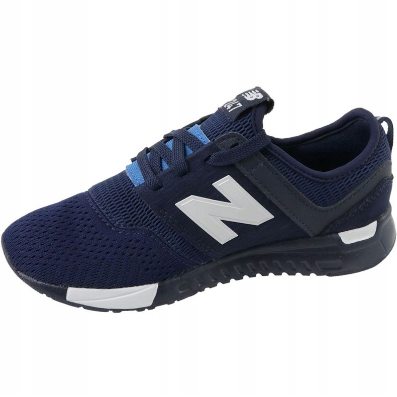 Buty New Balance Jr KL247C2G granatowe białe 1