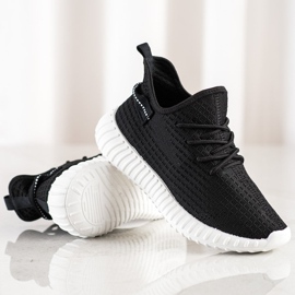 Marquiz Tekstylne Sneakersy czarne 1