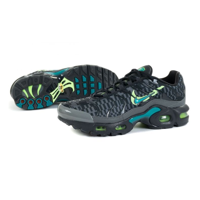 Buty Nike Air Max Plus Gs Jr DA1310-010 białe czarne 1