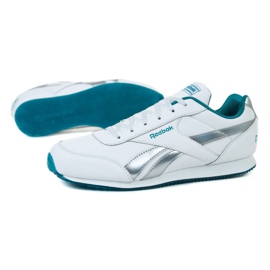 Buty Reebok Royal Cljog 2 Jr EH0865 białe niebieskie 1
