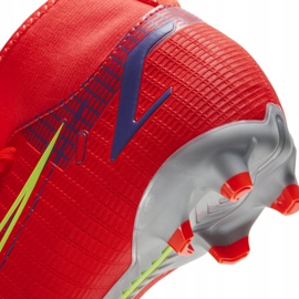 Buty piłkarskie Nike Mercurial Superfly 8 Academy Mg Jr CV1127 600 czerwone 6