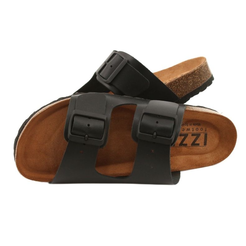 Biox Klapki medyczne IZZI Alex czarne 6