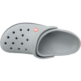 Klapki Crocs Crocband U 11016-01U szare 2