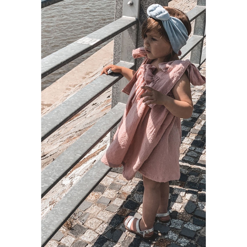 Dziecięce Błyszczące Sandały Srebrne Natalie srebrny 4