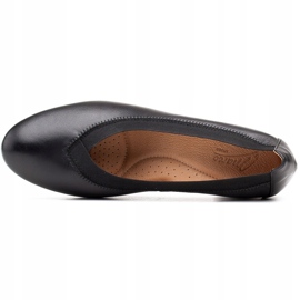 Marco Shoes Czółenka z komfortową wkładką i gumą w cholewce czarne 7