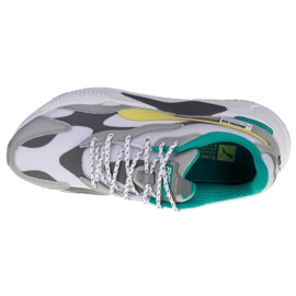 Buty Puma Mercedes Amg Petronas Rs-X3 M 306499 01 białe szare żółte 2