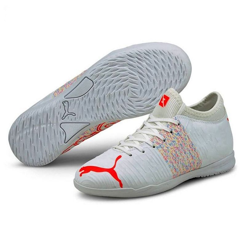 Buty piłkarskie Puma Future Z 4.1 It Jr 106404 03 białe białe 2