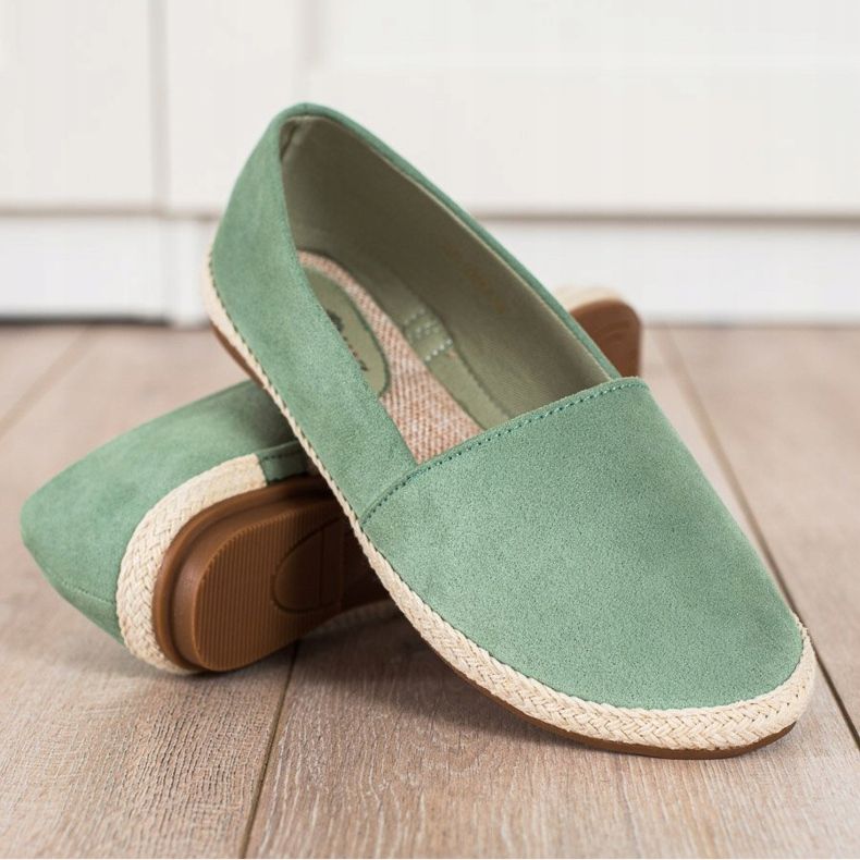 Marquiz Klasyczne Espadryle zielone 1