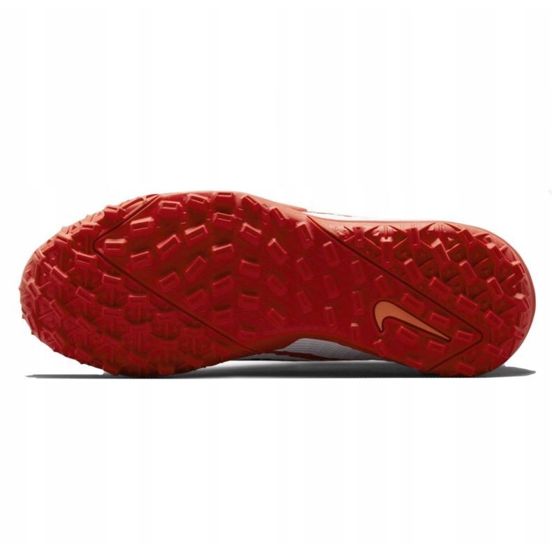 Buty piłkarskie Nike Superfly 8 Academy CR7 Tf Jr DB2679-600 szary/srebrny, biały, czerwony białe 2