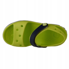 Sandały Crocs Crocband Sandal Kids 12856-3TX zielone 2