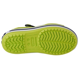 Sandały Crocs Crocband Sandal Kids 12856-3TX zielone 3