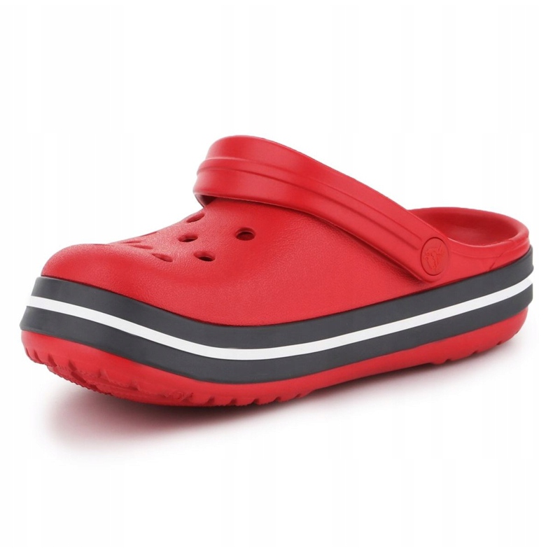 Klapki Crocs Crocband Clog K Jr 204537-6IB czerwone 2