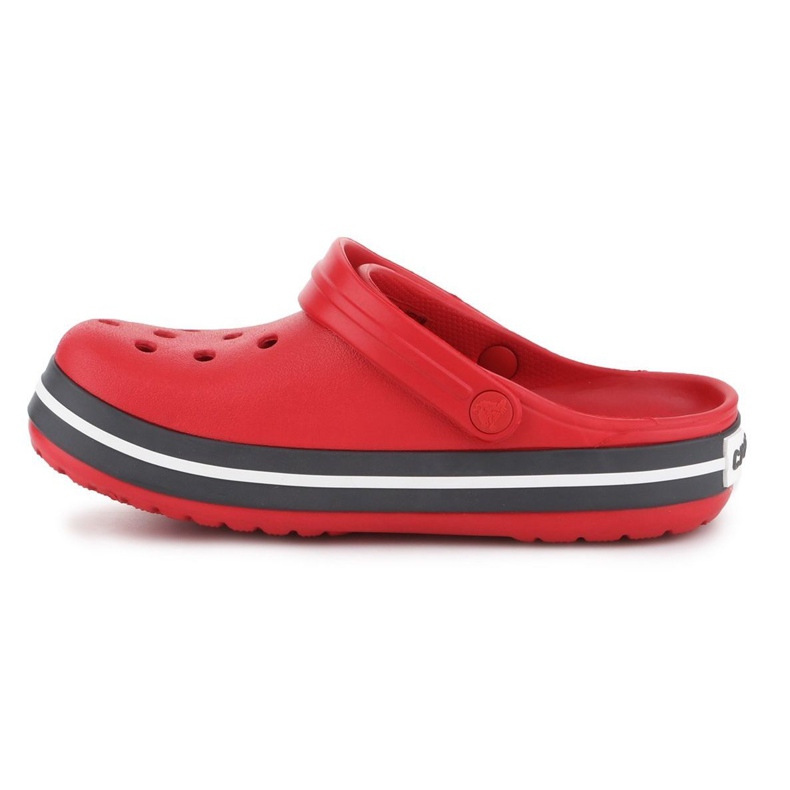Klapki Crocs Crocband Clog K Jr 204537-6IB czerwone 4