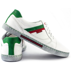 Polbut Buty męskie J47 białe 3