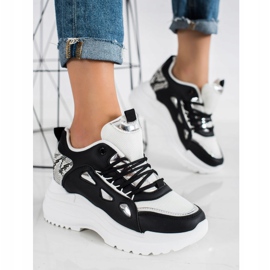 Marquiz Sneakersy Fashion czarne 1