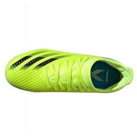 Buty piłkarskie adidas X Ghosted.3 Mg Jr FW6975 wielokolorowe zielone 4