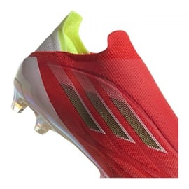 Buty piłkarskie adidas X Speedflow+ Ag M FY6872 czerwone czerwony, pomarańczowy, white 2