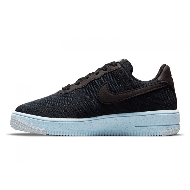 Buty Nike Air Force 1 Crater Flyknit Jr DH3375-001 czarne 2