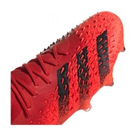 Buty piłkarskie adidas Predator Freak.1 Low Sg M FY6267 czerwony,czarny czerwone 2