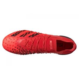 Buty piłkarskie adidas Predator Freak.1 Low Sg M FY6267 czerwony,czarny czerwone 3