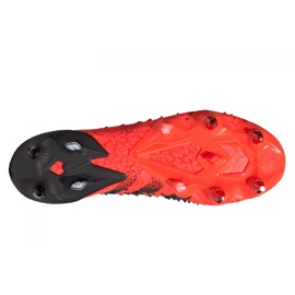 Buty piłkarskie adidas Predator Freak.1 Low Sg M FY6267 czerwony,czarny czerwone 4