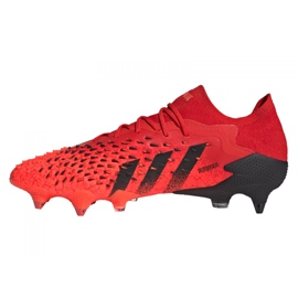 Buty piłkarskie adidas Predator Freak.1 Low Sg M FY6267 czerwony,czarny czerwone 5