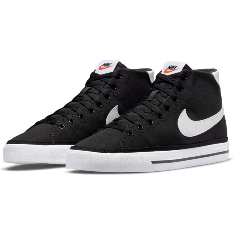 Buty Nike Court Legacy Mid Canvas M DD0162 001 czarne 1