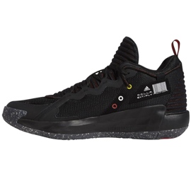 Buty do koszykówki adidas Dame 7 Extply M FY9939 czarne czarne 1