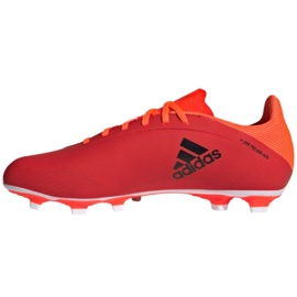 Buty piłkarskie adidas X Speedflow.4 FxG M FY3293 czerwone czerwone 1