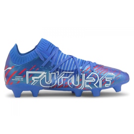 Buty piłkarskie Puma Future Z 1.2 Fg / Ag M 106476-01 niebieskie wielokolorowe 2