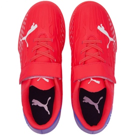 Buty piłkarskie Puma Ultra 4.3 It V Jr 106592 01 czerwone czerwone 1