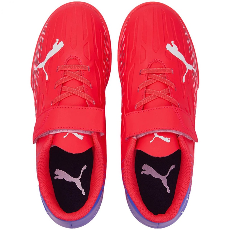 Buty piłkarskie Puma Ultra 4.3 It V Jr 106592 01 czerwone czerwone 1