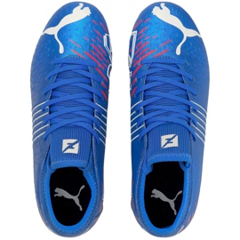 Buty piłkarskie Puma Future Z 4.2 Fg Ag Jr 106505 01 niebieskie niebieskie 1