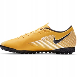 Buty piłkarskie Nike Mercurial Vapor 13 Academy Tf M AT7996 801 pomarańcze i czerwienie 2